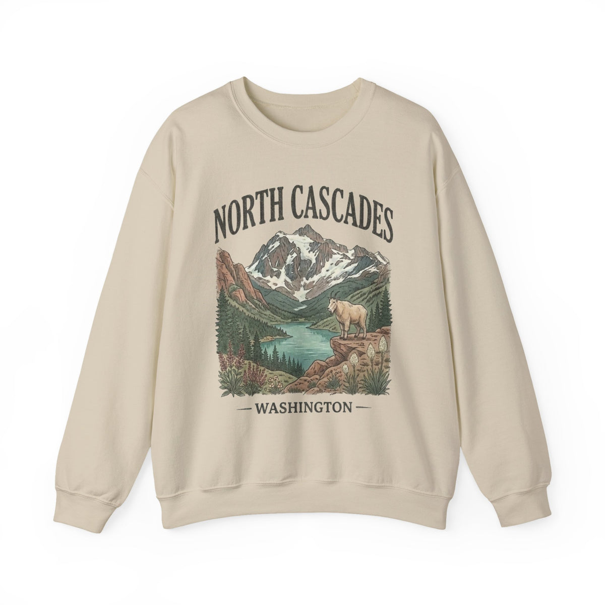 North Cascades National Park Crewneck