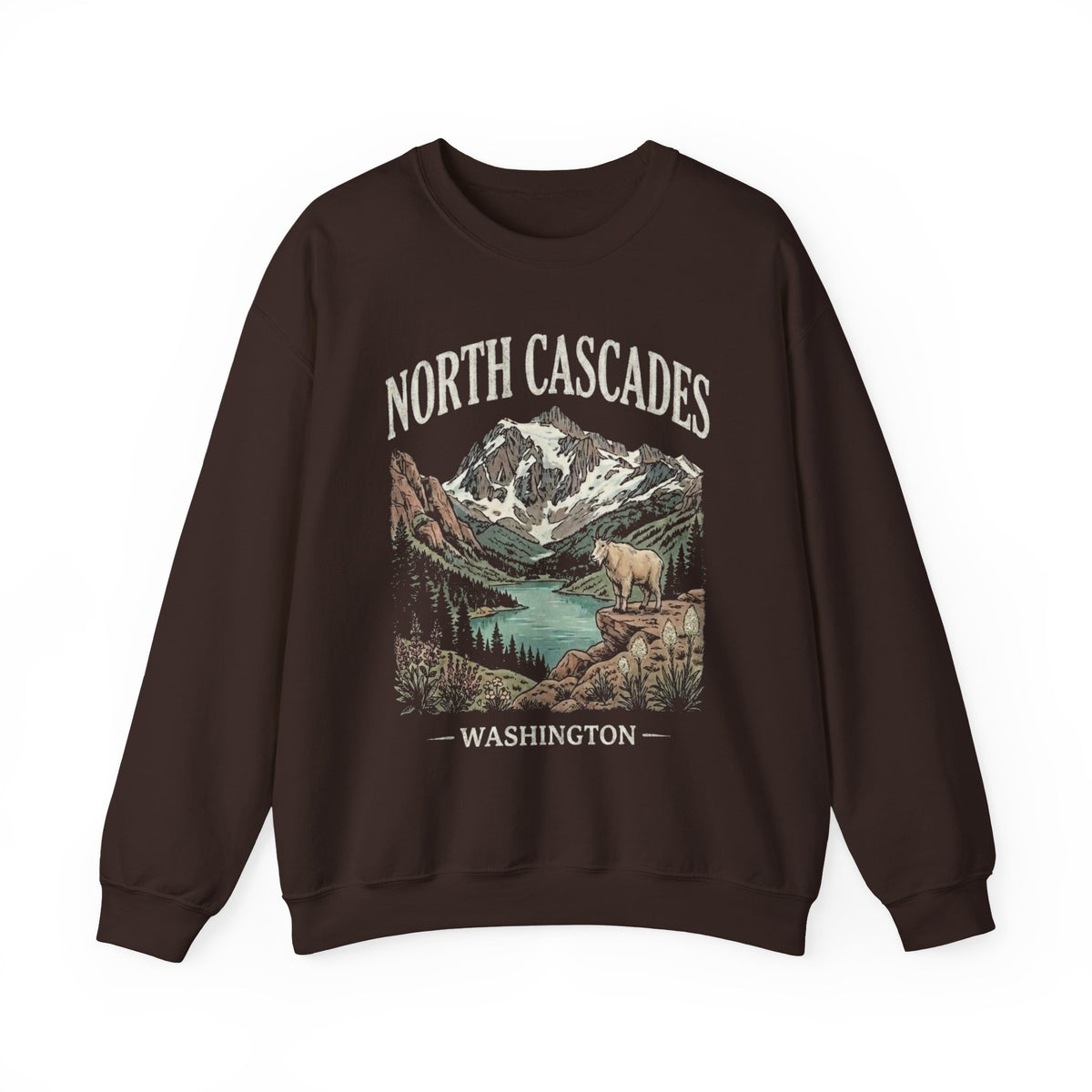 North Cascades National Park Crewneck