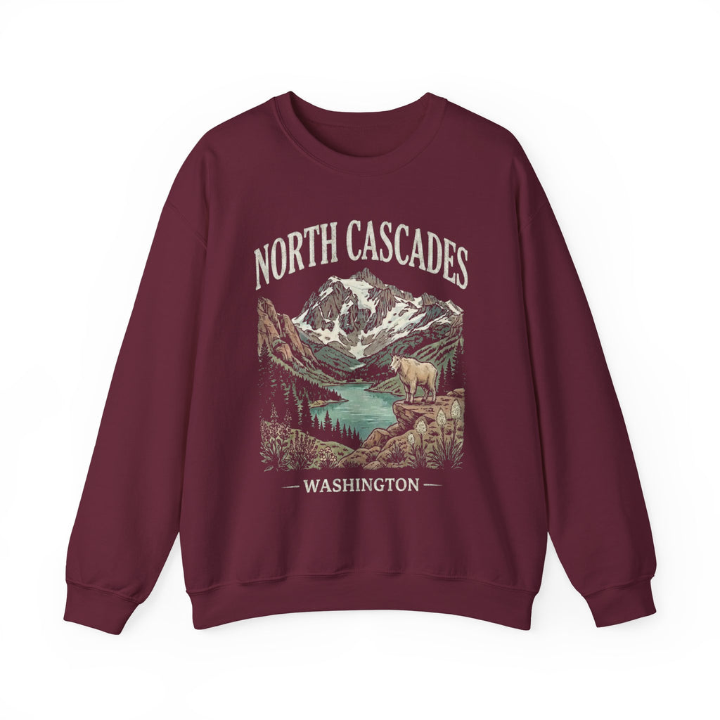 North Cascades National Park Crewneck