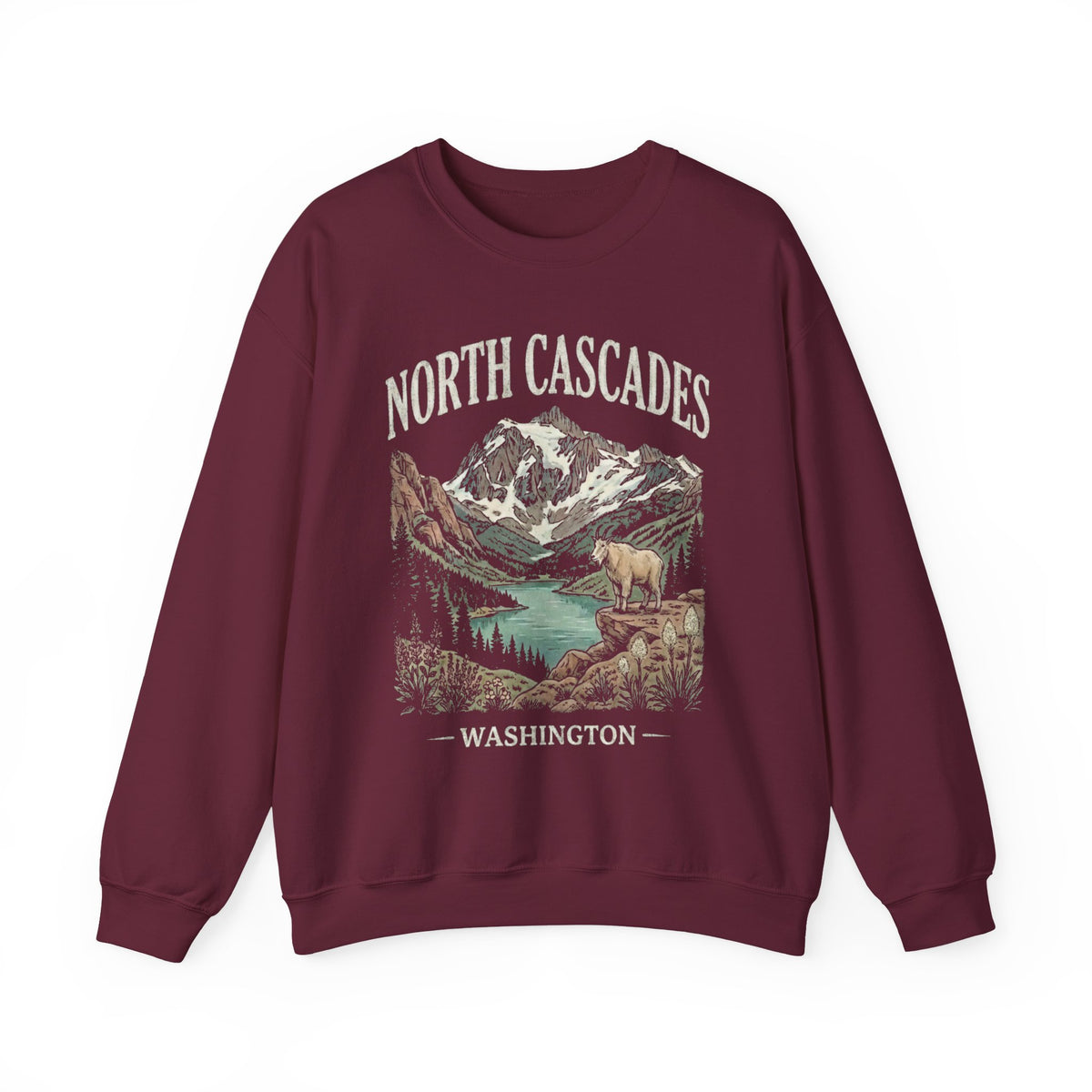 North Cascades National Park Crewneck
