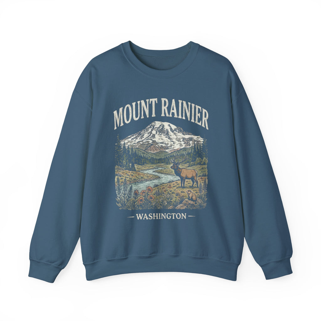 Mount Rainier National Park Crewneck
