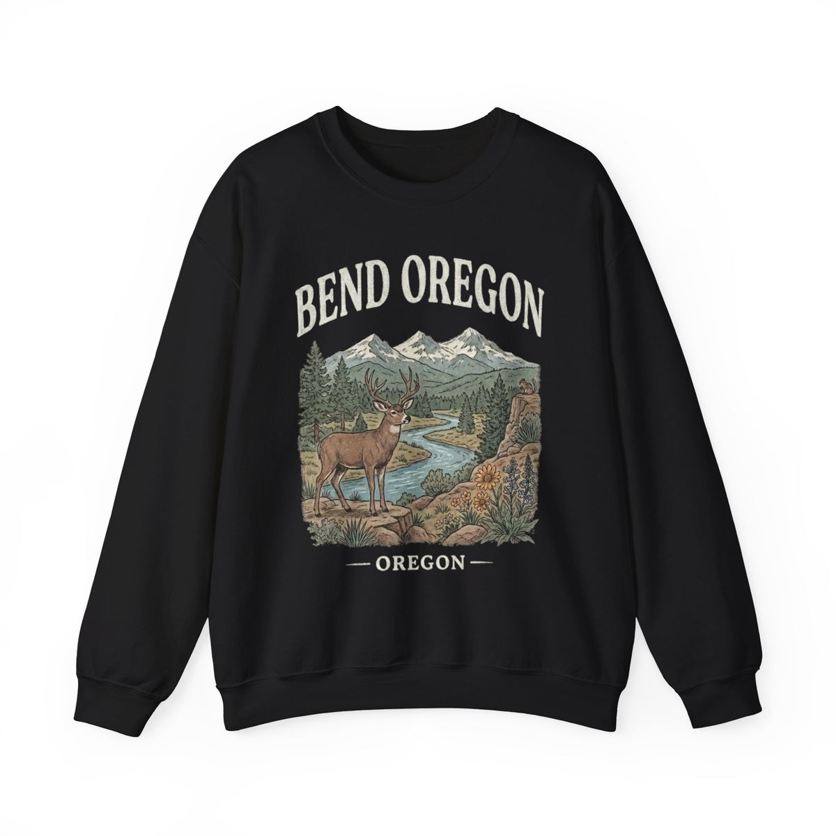 Bend Oregon Crewneck