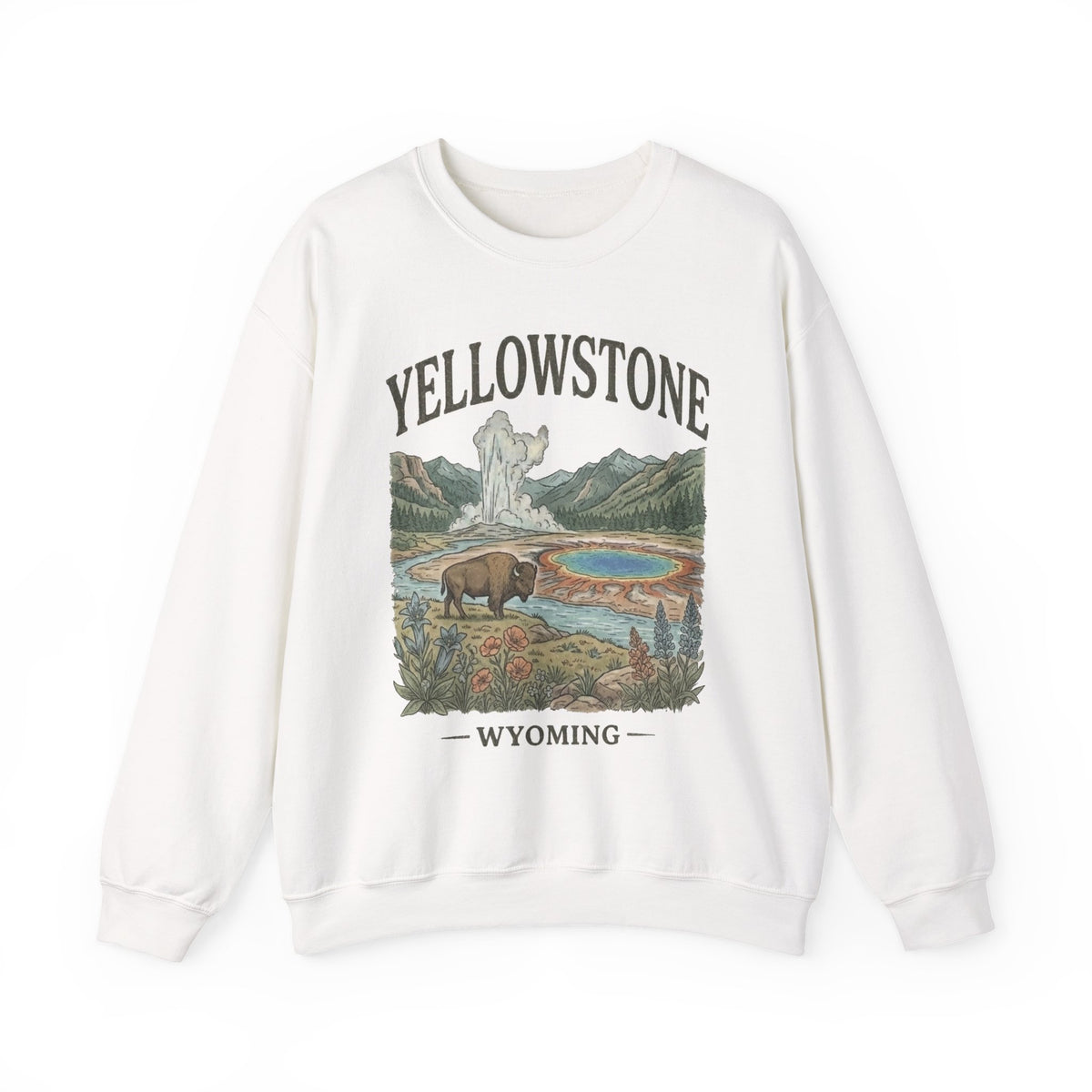 Yellowstone National Park Crewneck