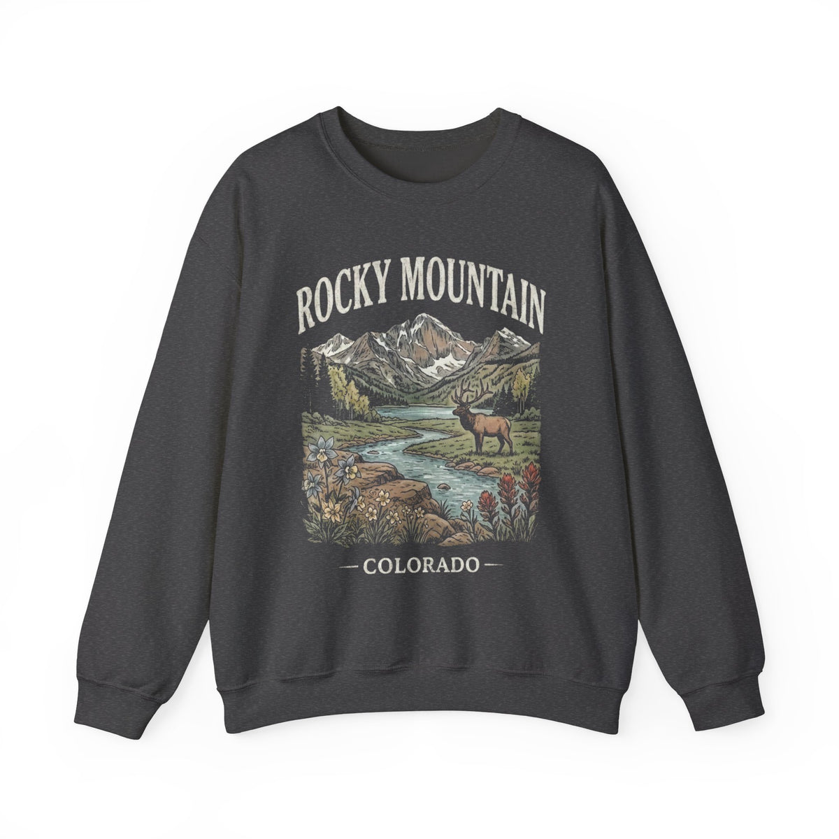 Rocky Mountain National Park Crewneck