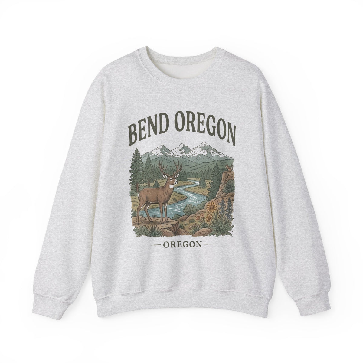 Bend Oregon Crewneck