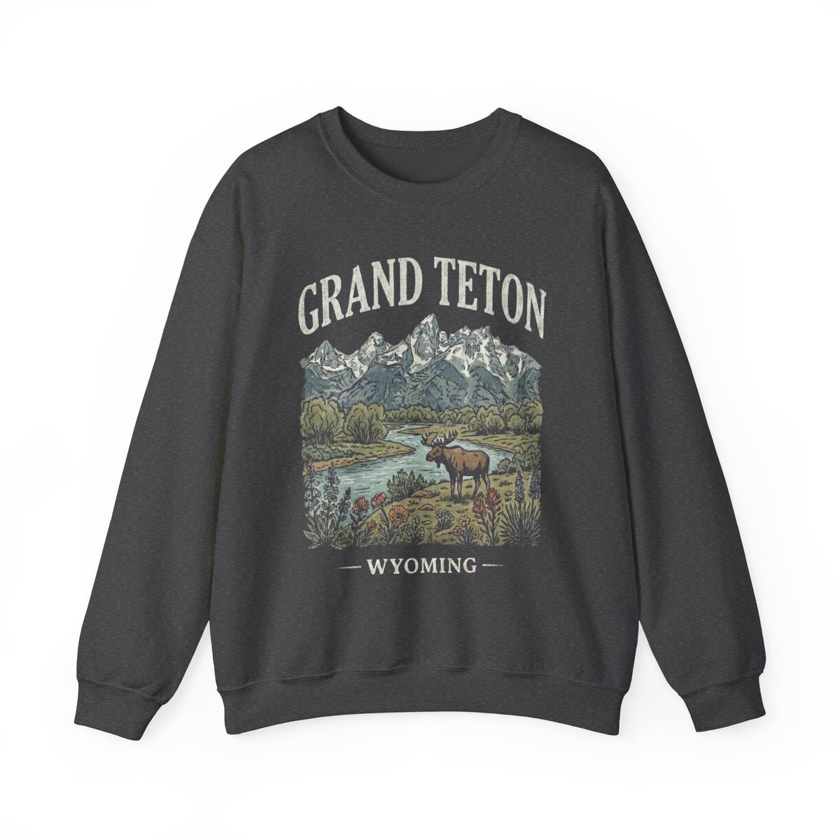 Grand Teton National Park Crewneck