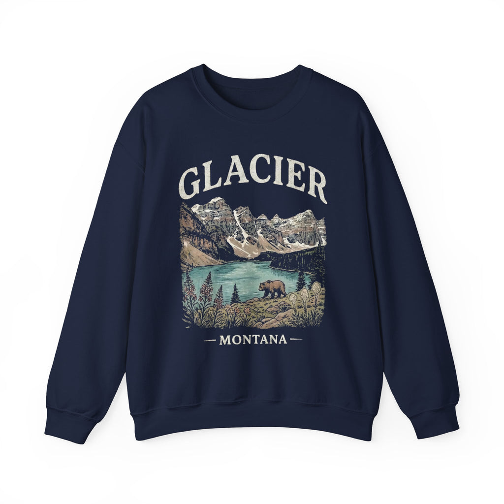 Glacier National Park Crewneck