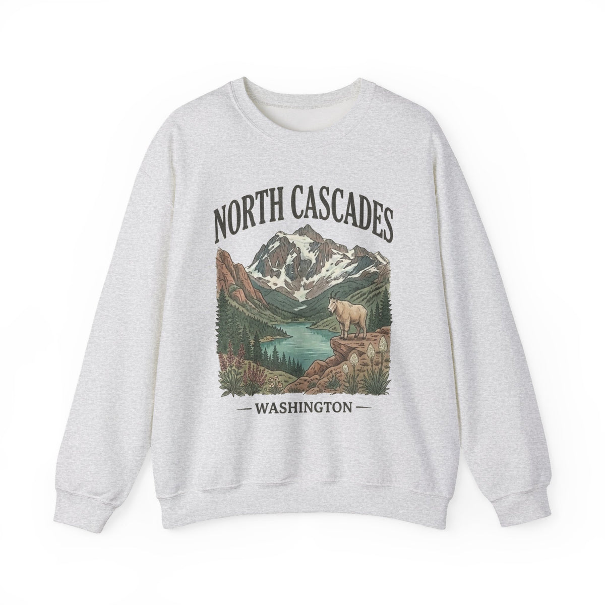 North Cascades National Park Crewneck