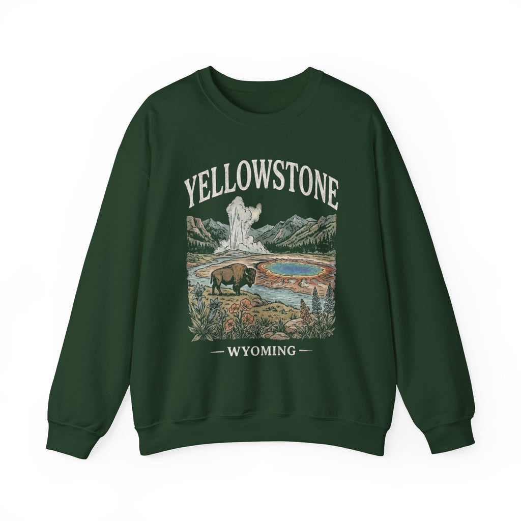 Yellowstone National Park Crewneck