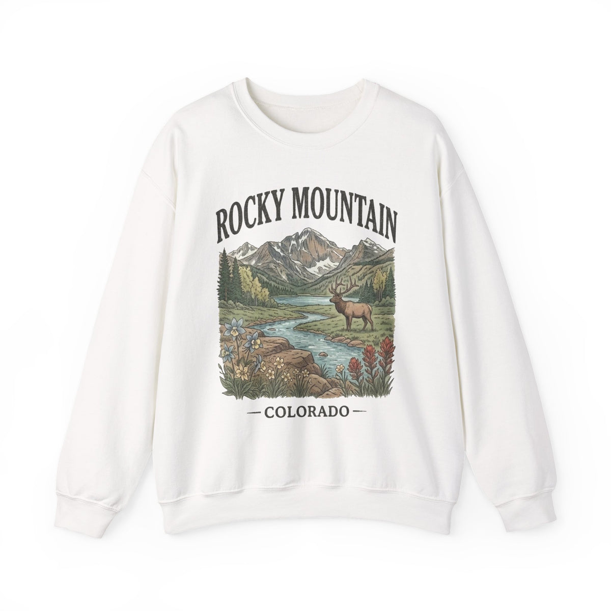 Rocky Mountain National Park Crewneck