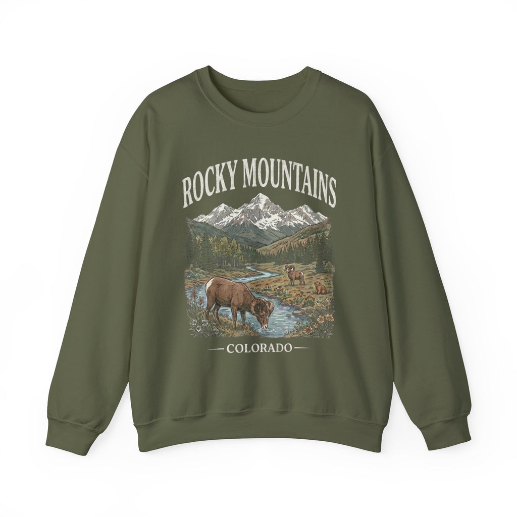 Rocky Mountains Crewneck