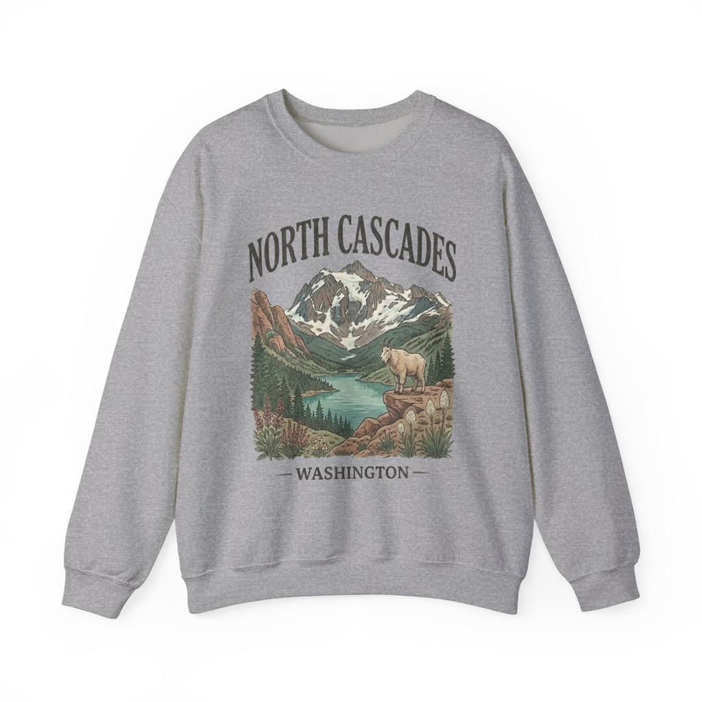 North Cascades National Park Crewneck