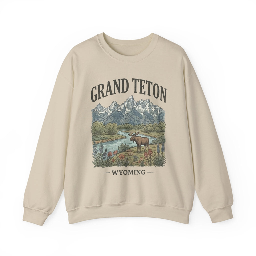 Grand Teton National Park Crewneck