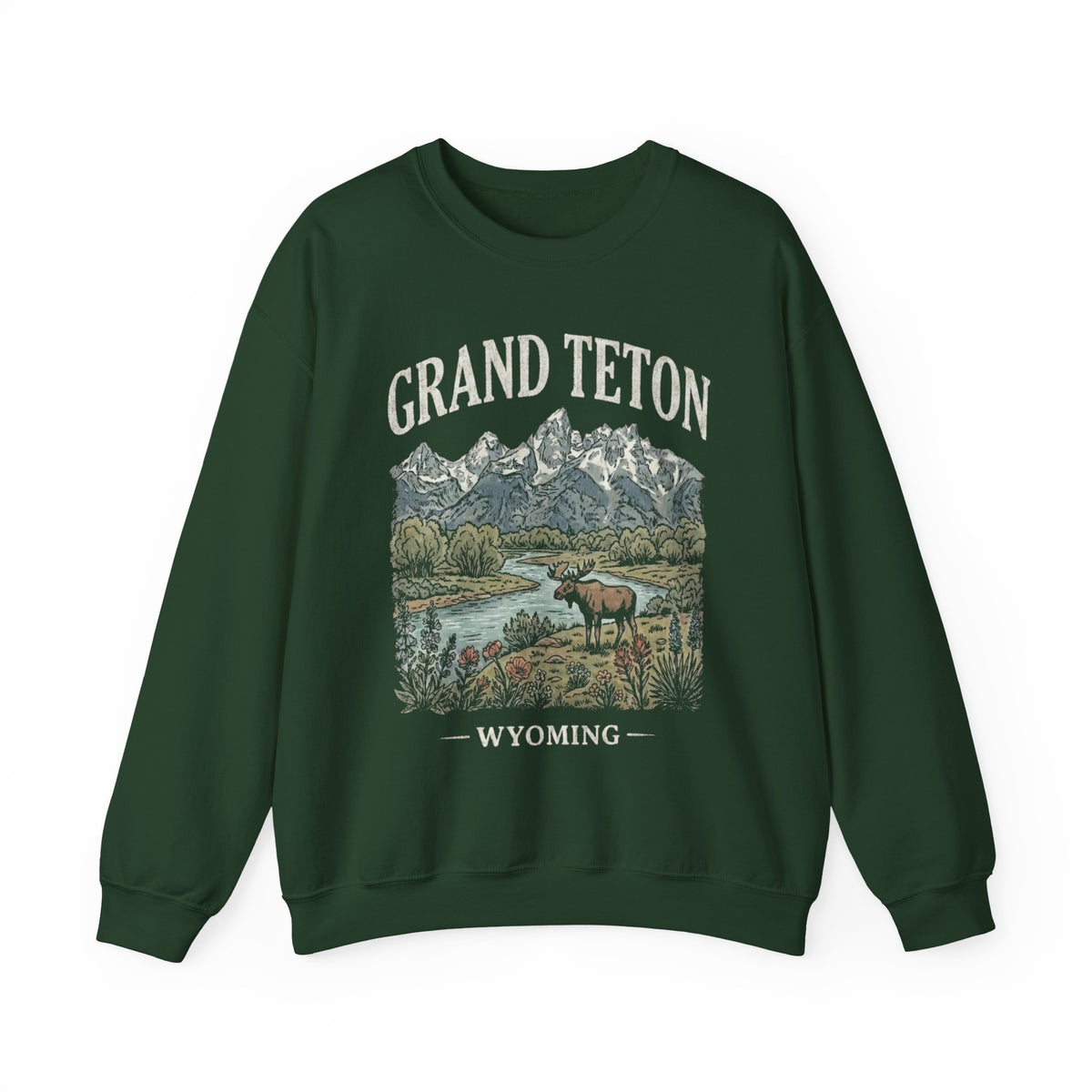 Grand Teton National Park Crewneck
