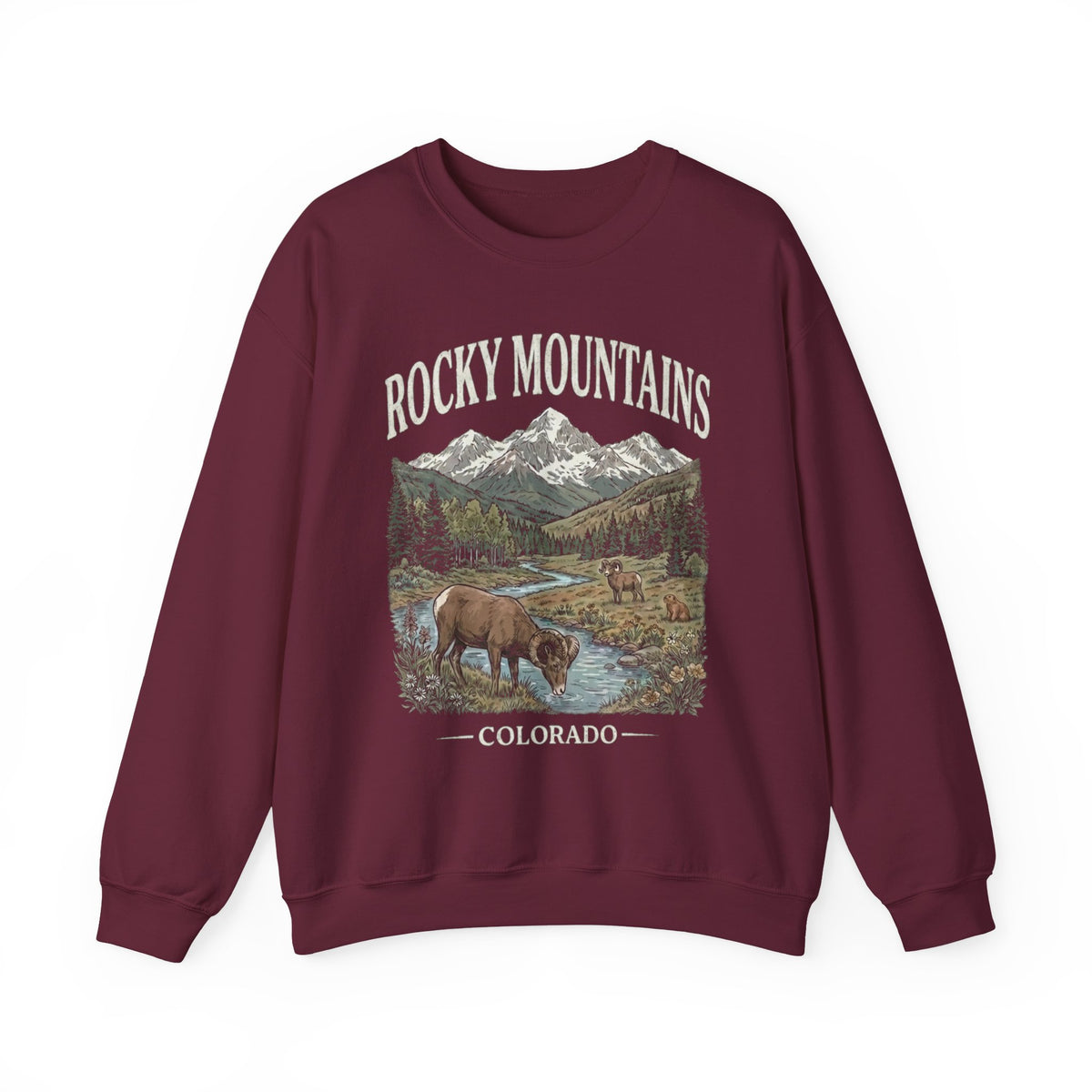 Rocky Mountains Crewneck