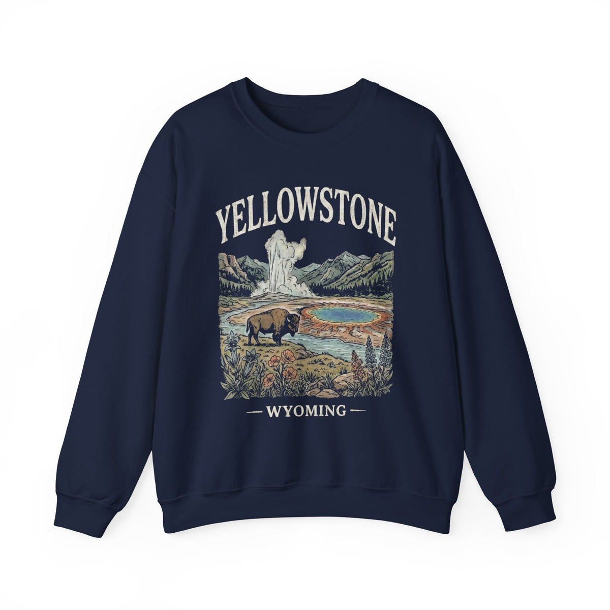 Yellowstone National Park Crewneck