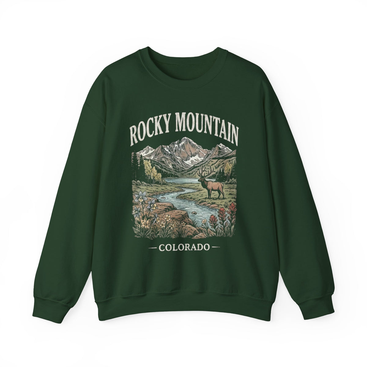 Rocky Mountain National Park Crewneck