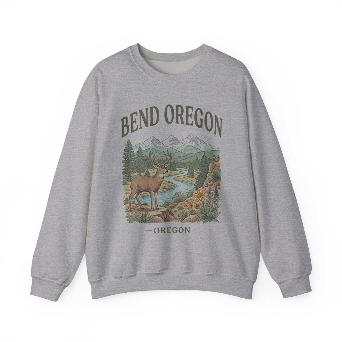 Bend Oregon Crewneck