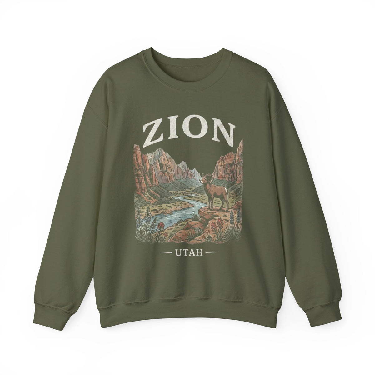Zion National Park Crewneck