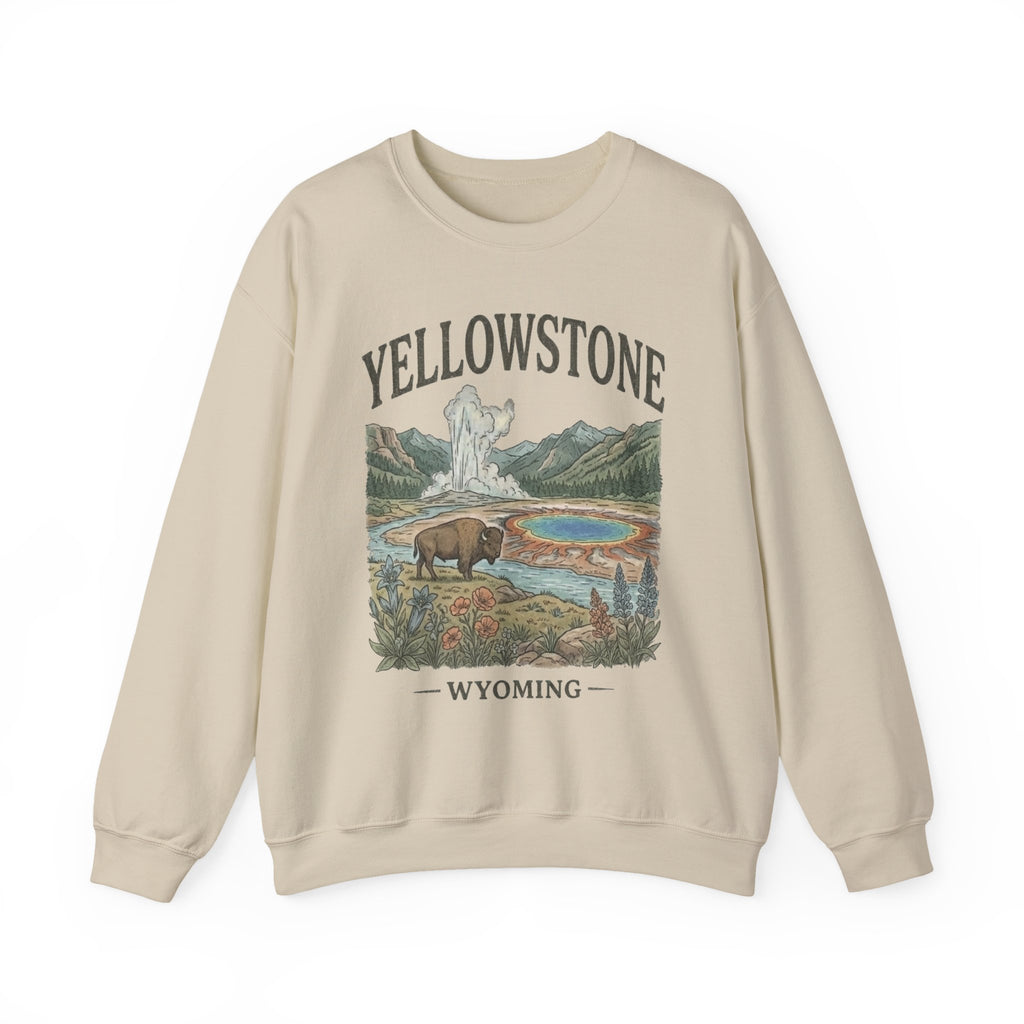 Yellowstone National Park Crewneck