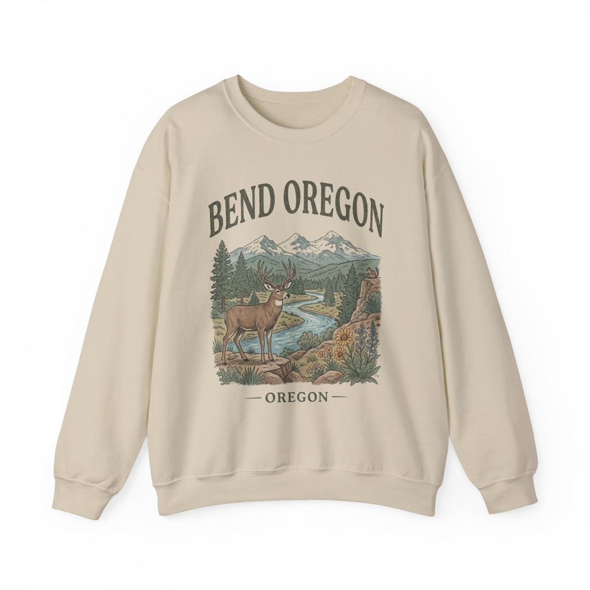 Bend Oregon Crewneck