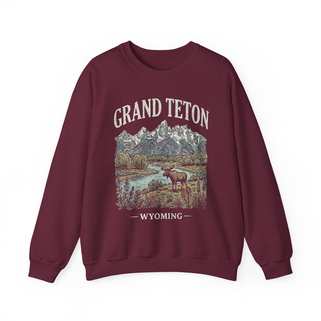 Grand Teton National Park Crewneck