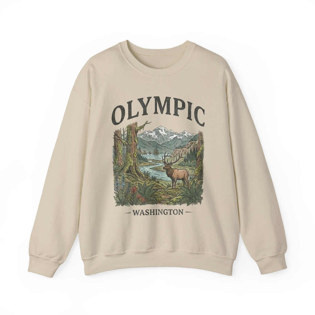 Olympic National Park Crewneck