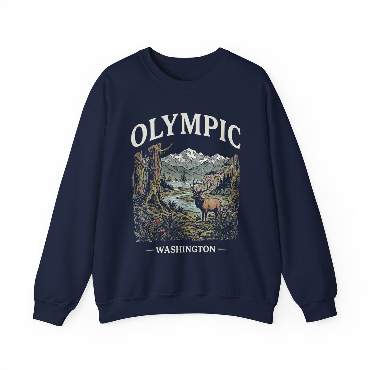 Olympic National Park Crewneck