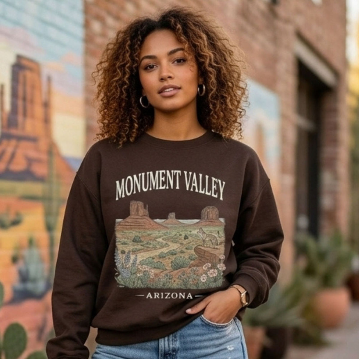 Monument Valley Crewneck