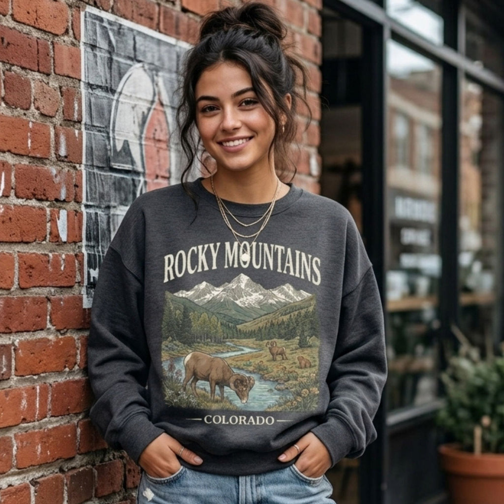 Rocky Mountains Crewneck