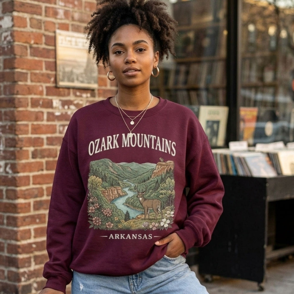 Ozark Mountains Crewneck