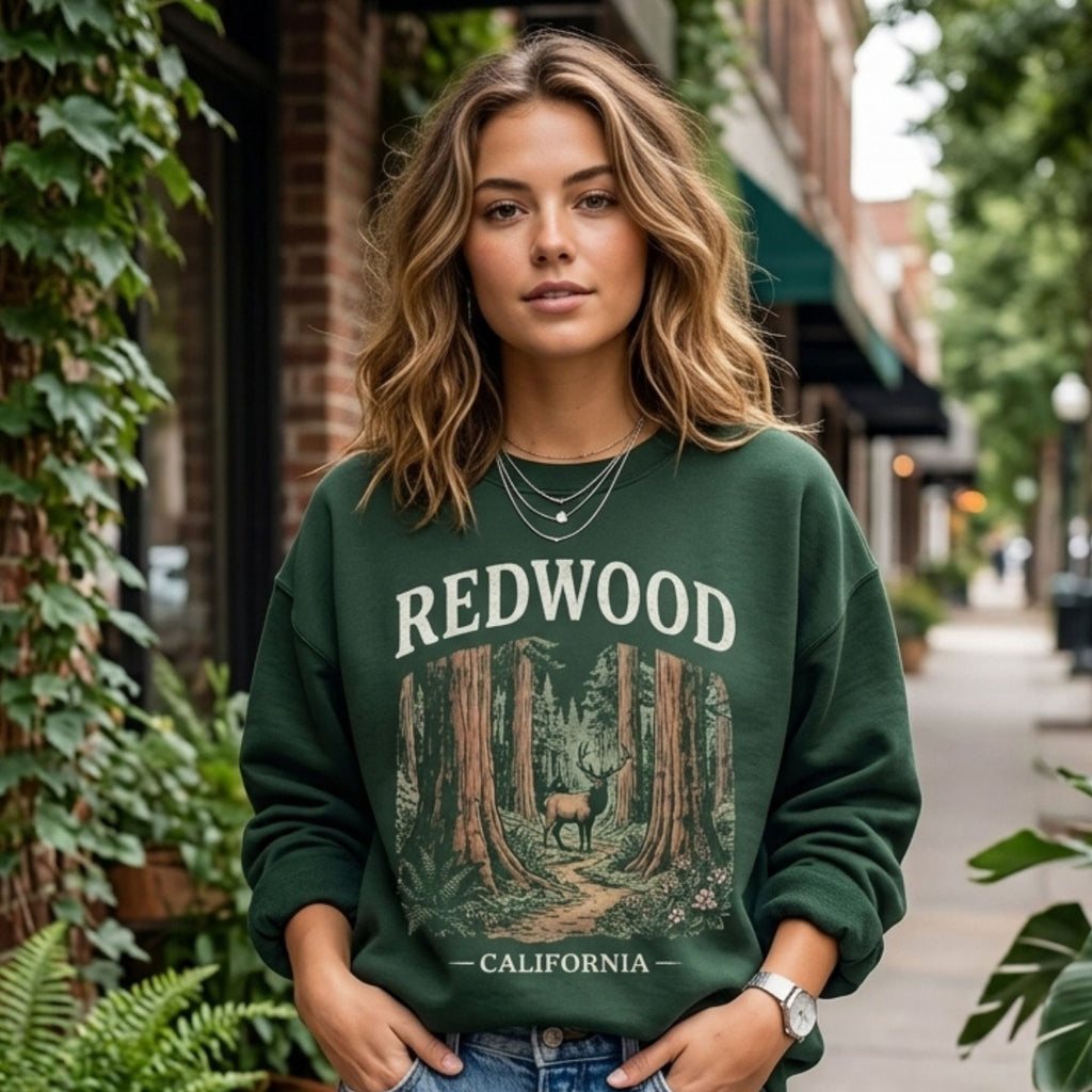 Redwood National Park Crewneck