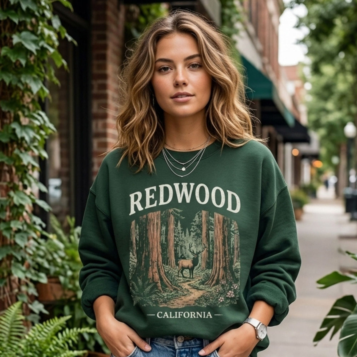 Redwood National Park Crewneck