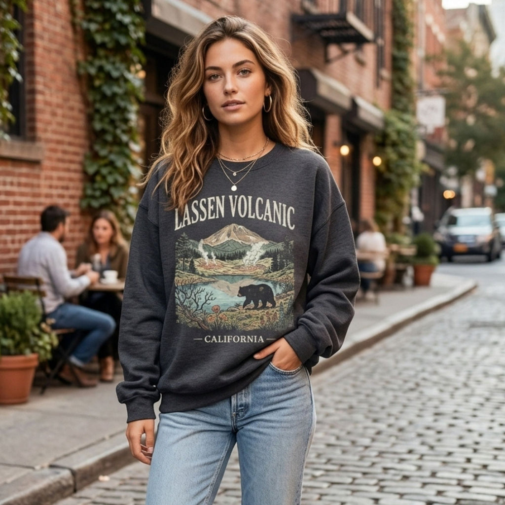 Lassen Volcanic National Park Crewneck