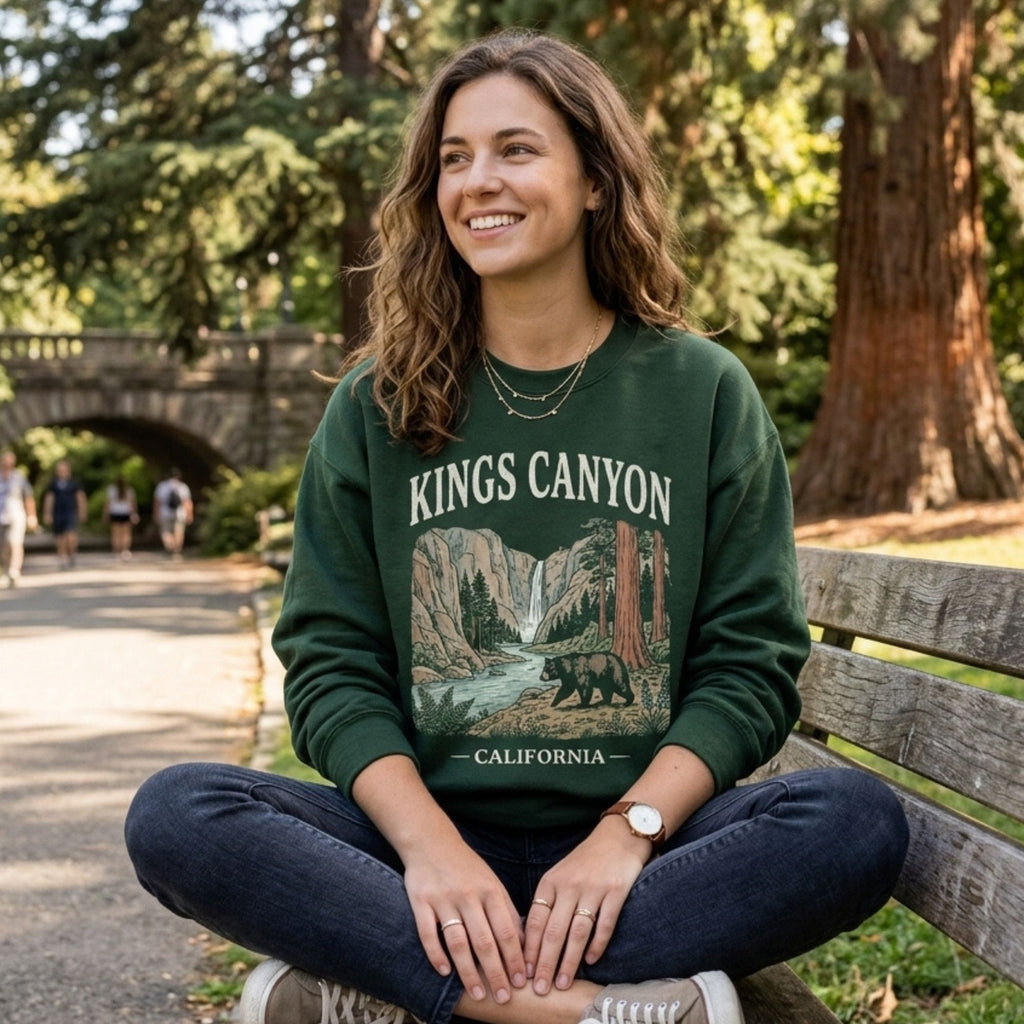 Kings Canyon National Park Crewneck