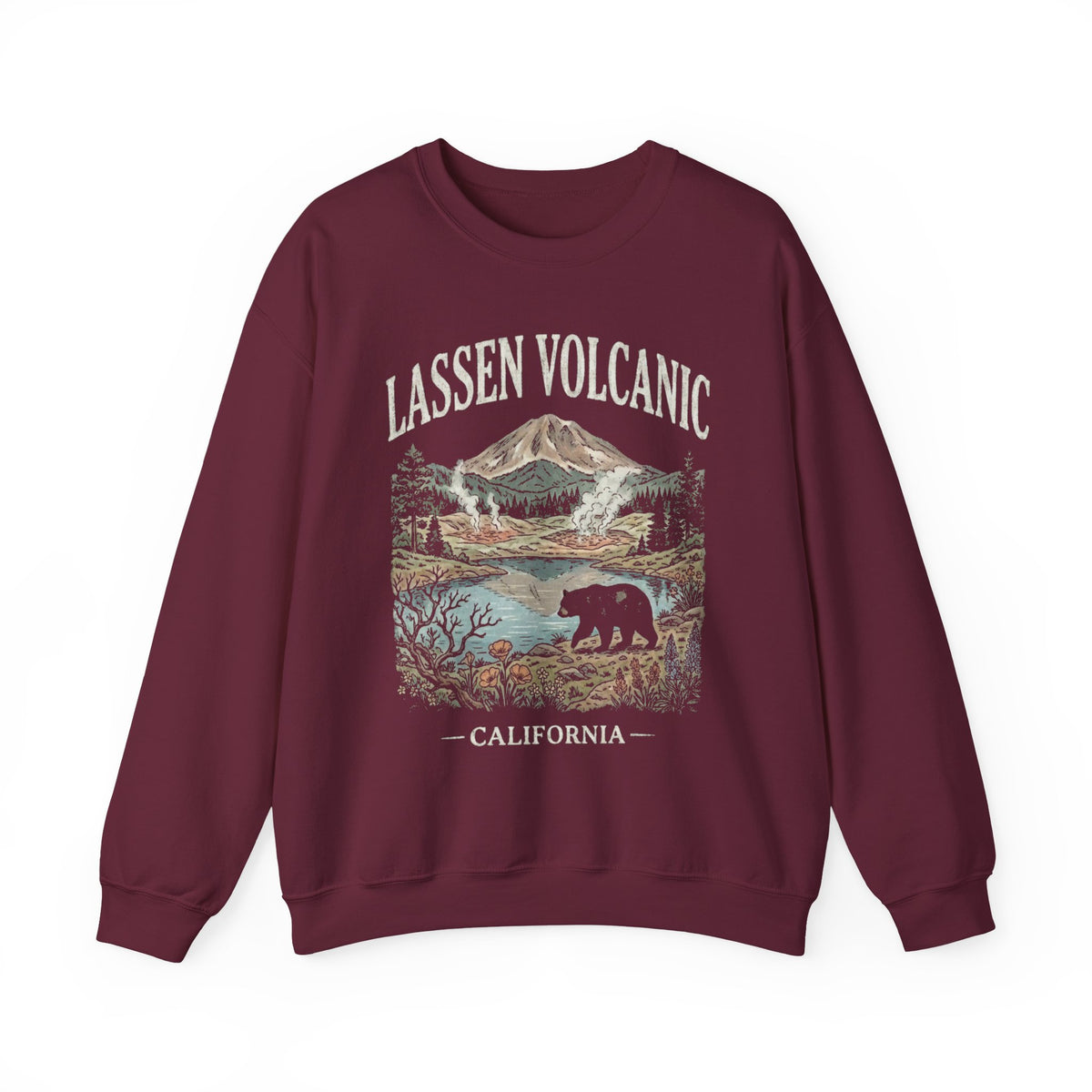 Lassen Volcanic National Park Crewneck