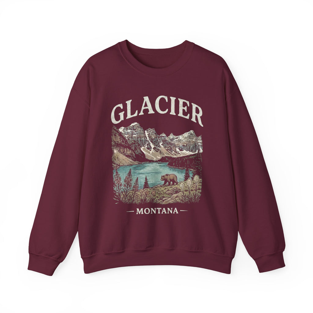 Glacier National Park Crewneck