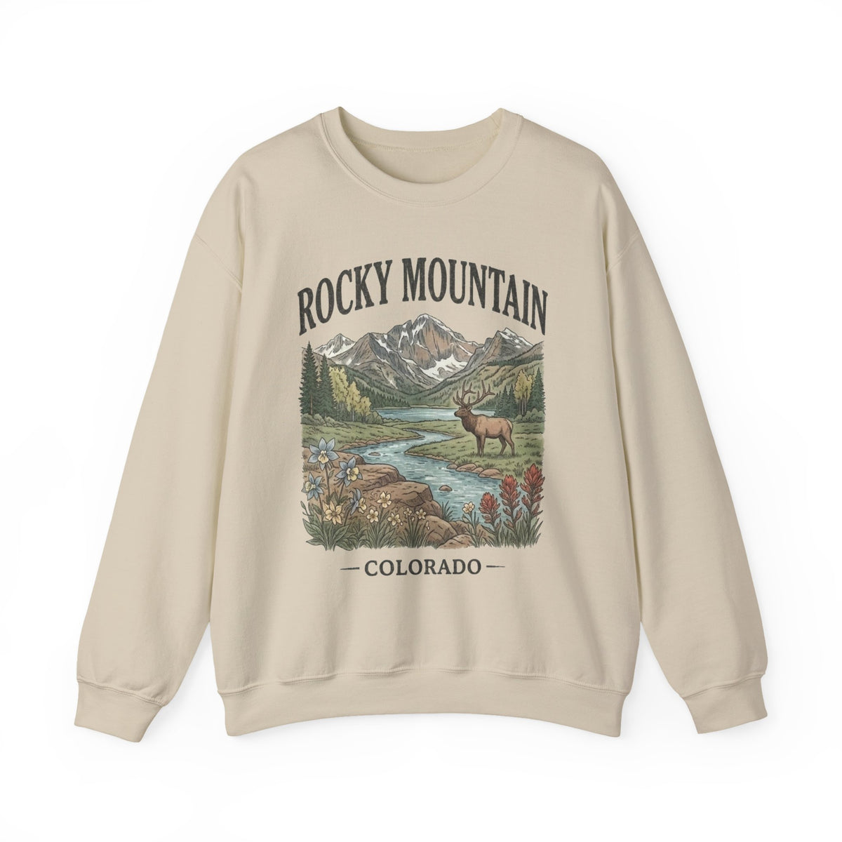 Rocky Mountain National Park Crewneck