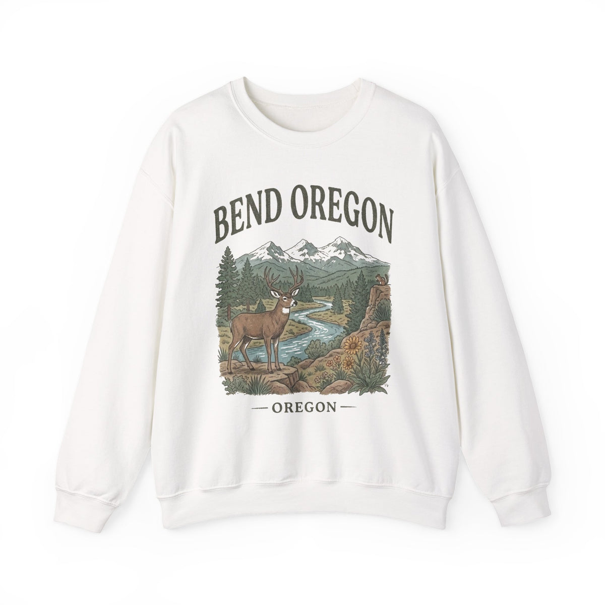 Bend Oregon Crewneck