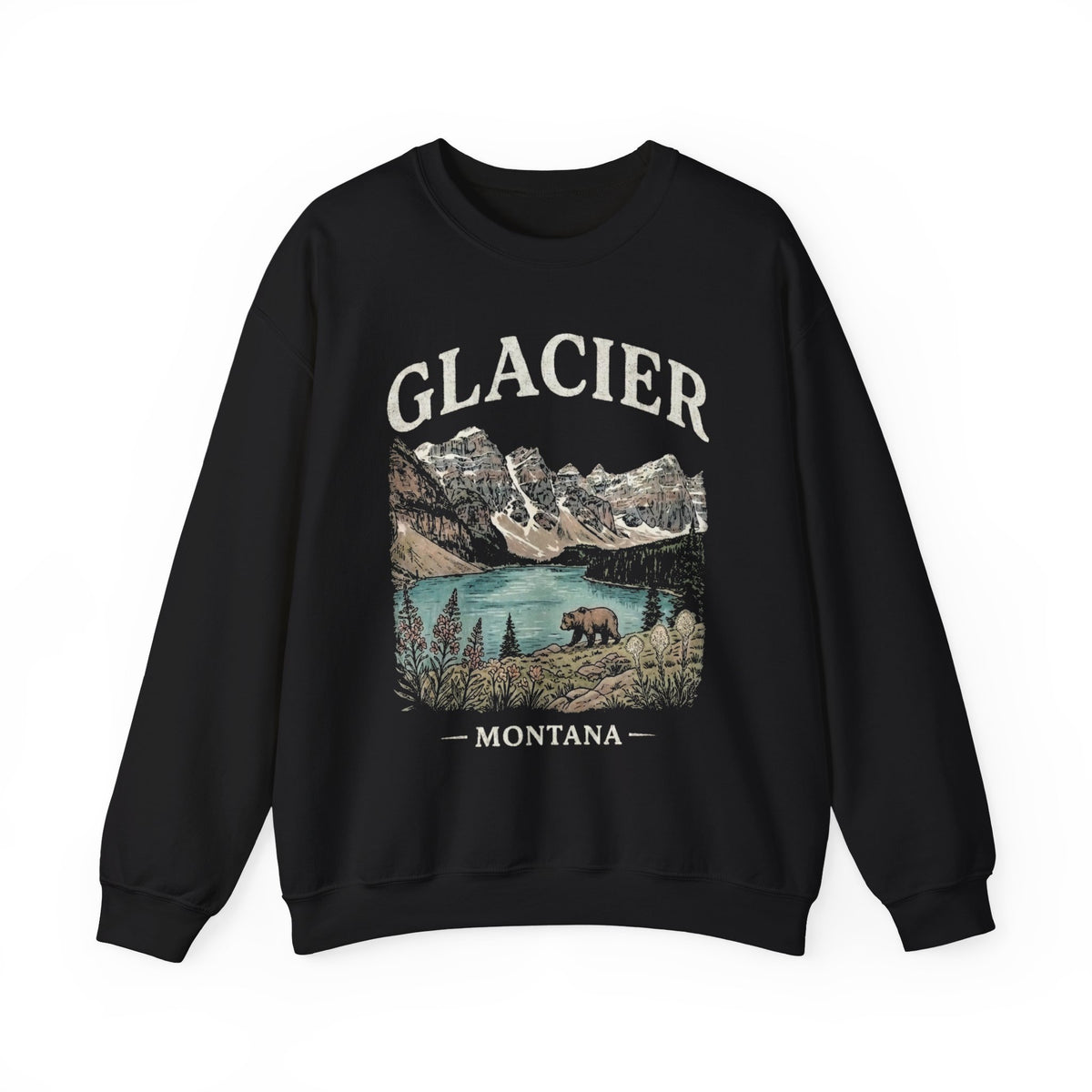 Glacier National Park Crewneck
