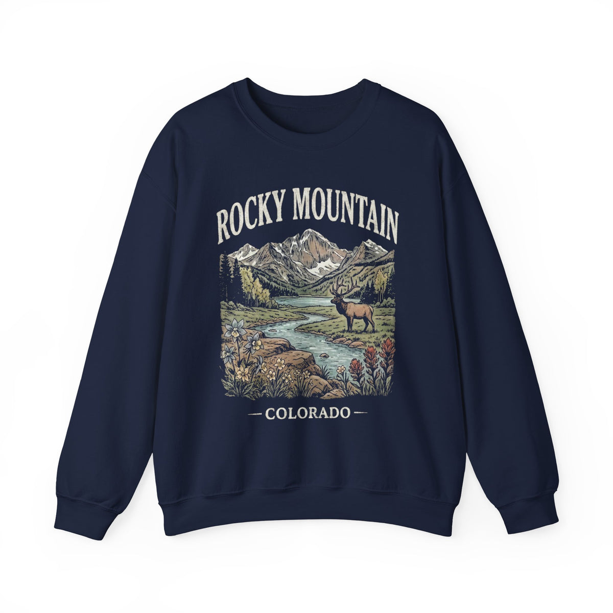 Rocky Mountain National Park Crewneck