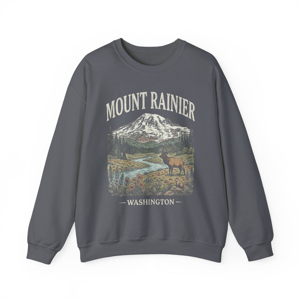 Mount Rainier National Park Crewneck
