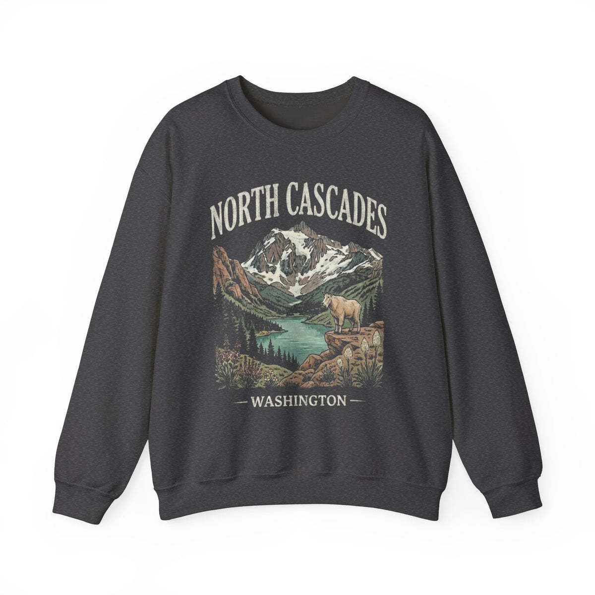 North Cascades National Park Crewneck