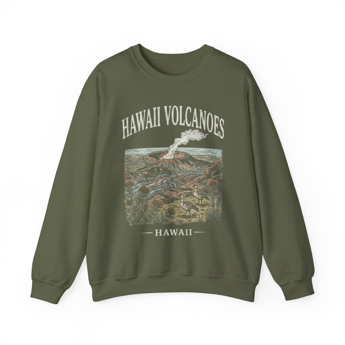 Hawaii Volcanoes National Park Crewneck