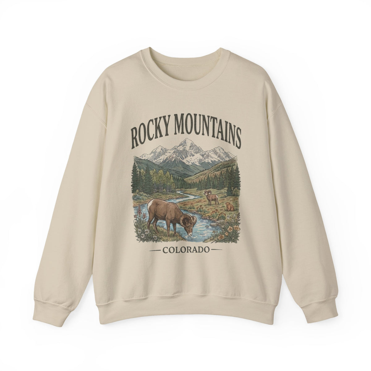 Rocky Mountains Crewneck