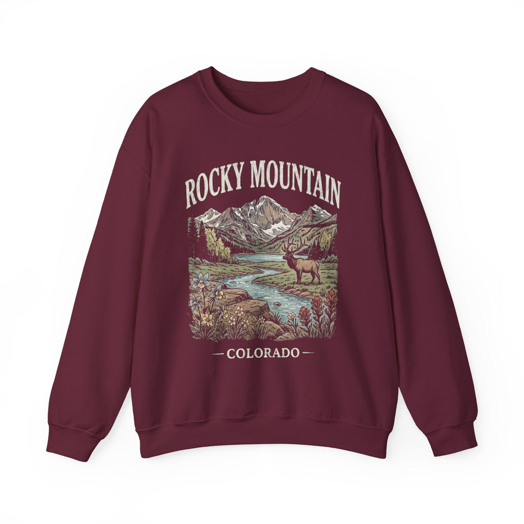 Rocky Mountain National Park Crewneck