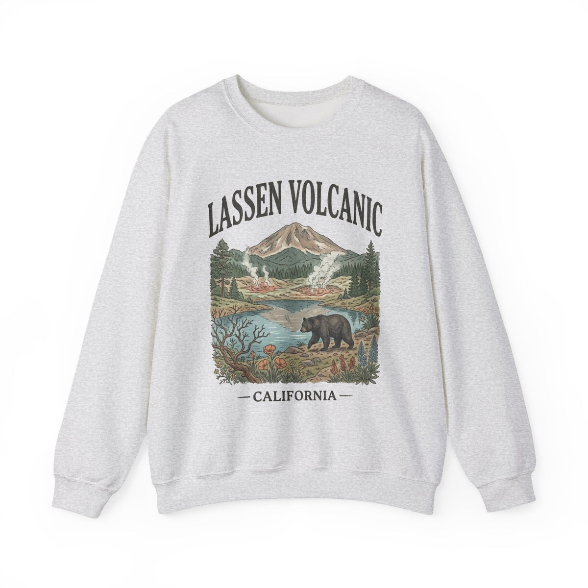 Lassen Volcanic National Park Crewneck