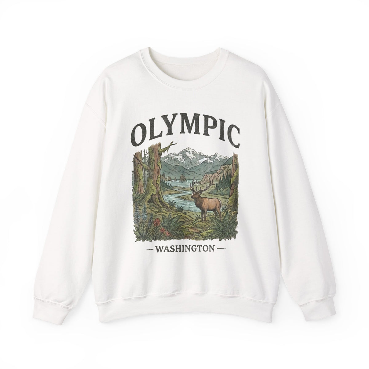 Olympic National Park Crewneck