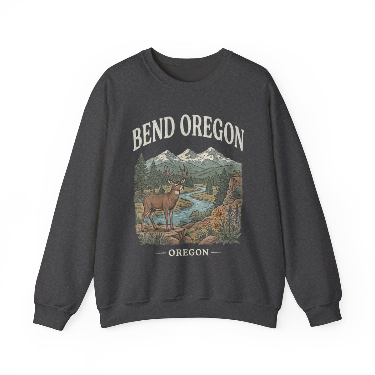 Bend Oregon Crewneck