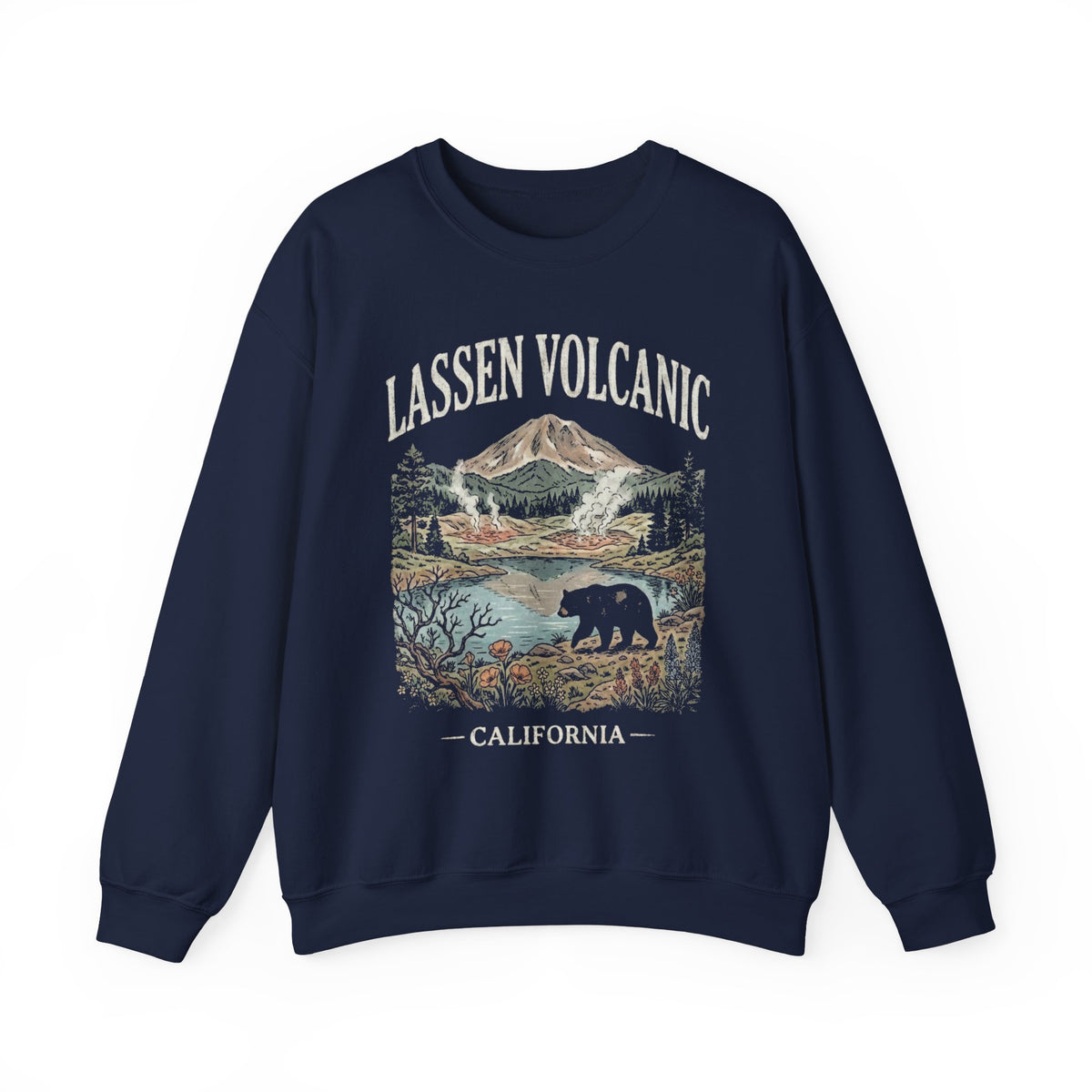 Lassen Volcanic National Park Crewneck